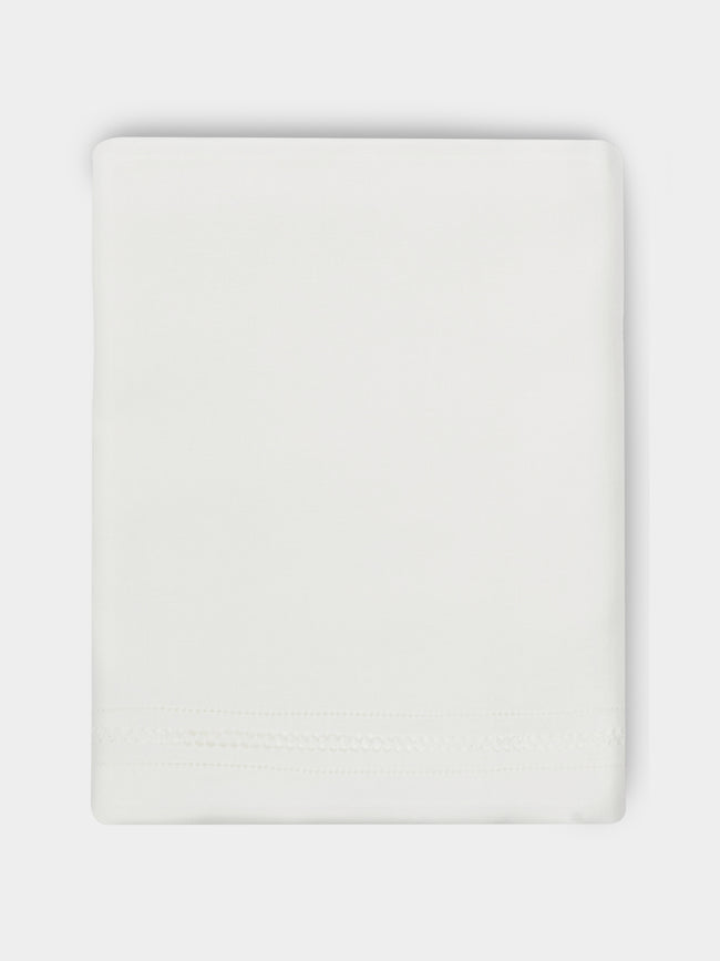 Volga Linen - Diamond-Stitch Linen King Duvet Cover -  - ABASK - 