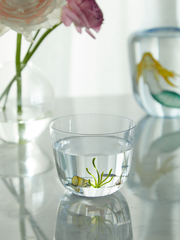 Lobmeyr - High Seas Hand-Painted Crystal Tumbler -  - ABASK