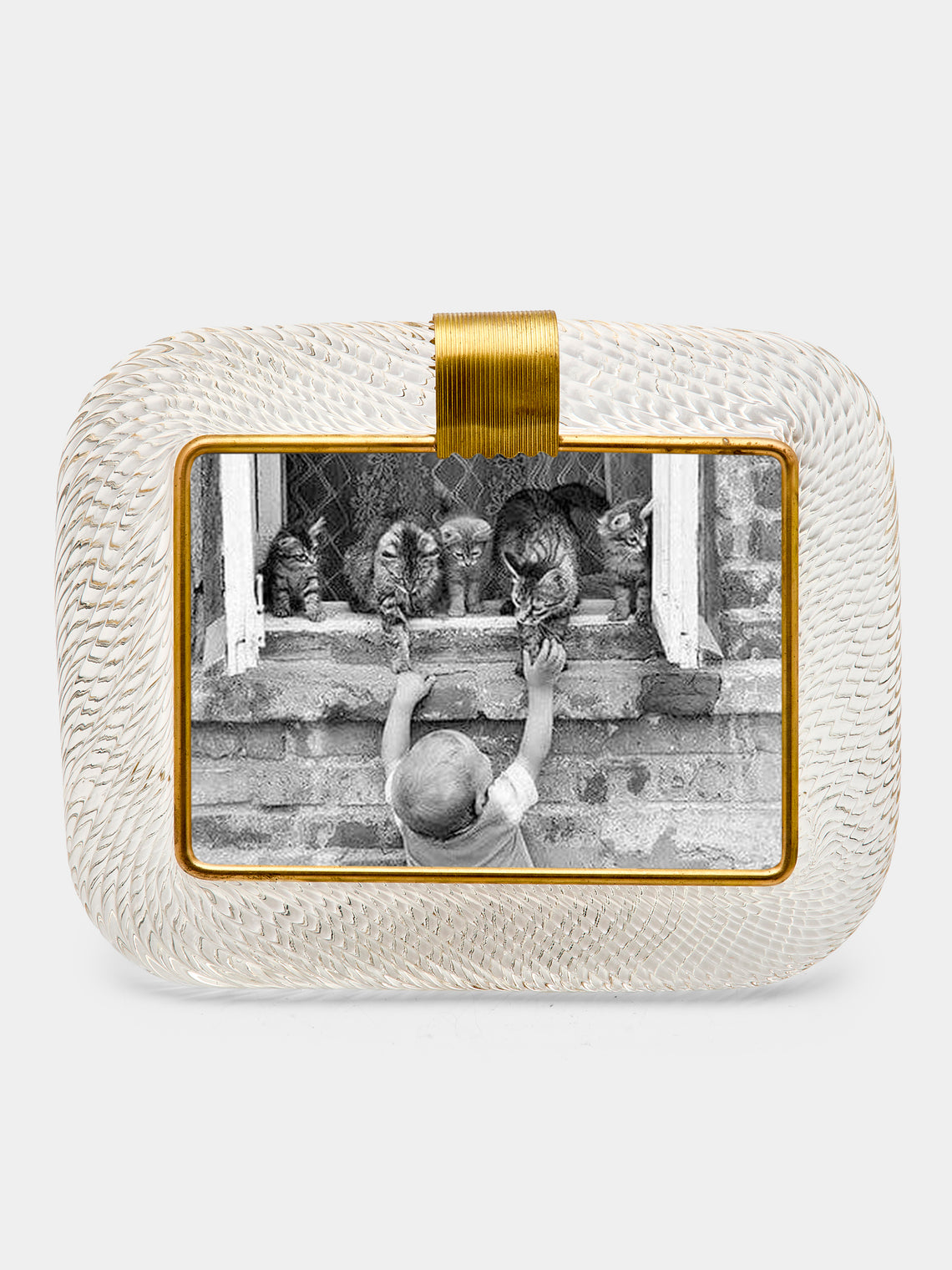 Antique and Vintage - 1960s Murano Glass Photo Frame -  - ABASK