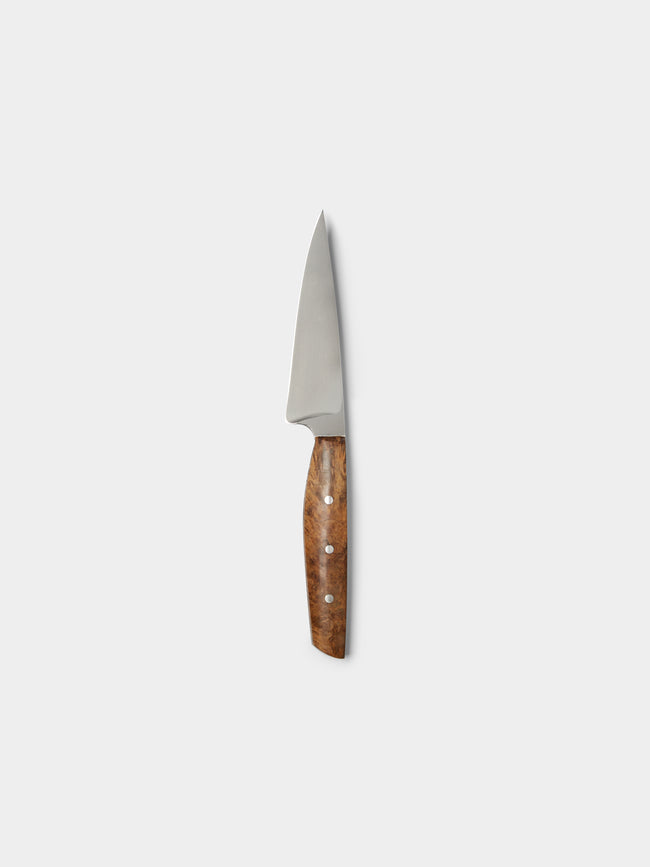 Bodman Blades - Hand-Forged Teak Burl Paring Knife -  - ABASK - 