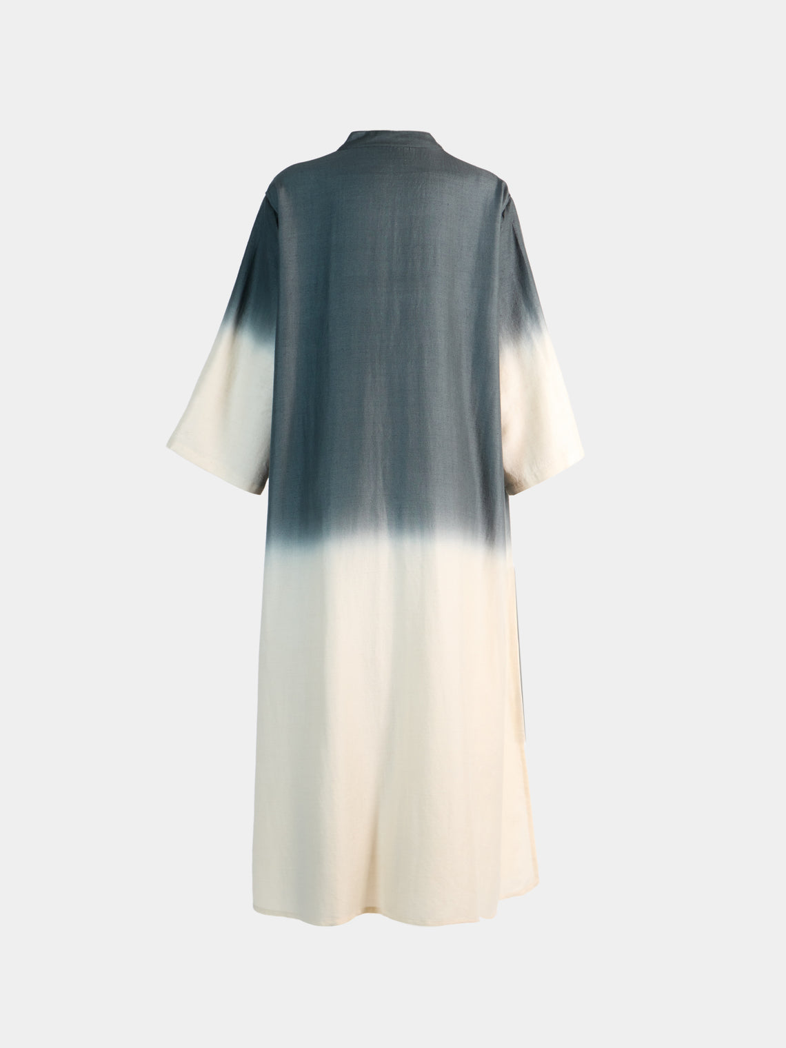 Me & K - Ombré Cashmere Kaftan | Size: S - Ivory - ABASK
