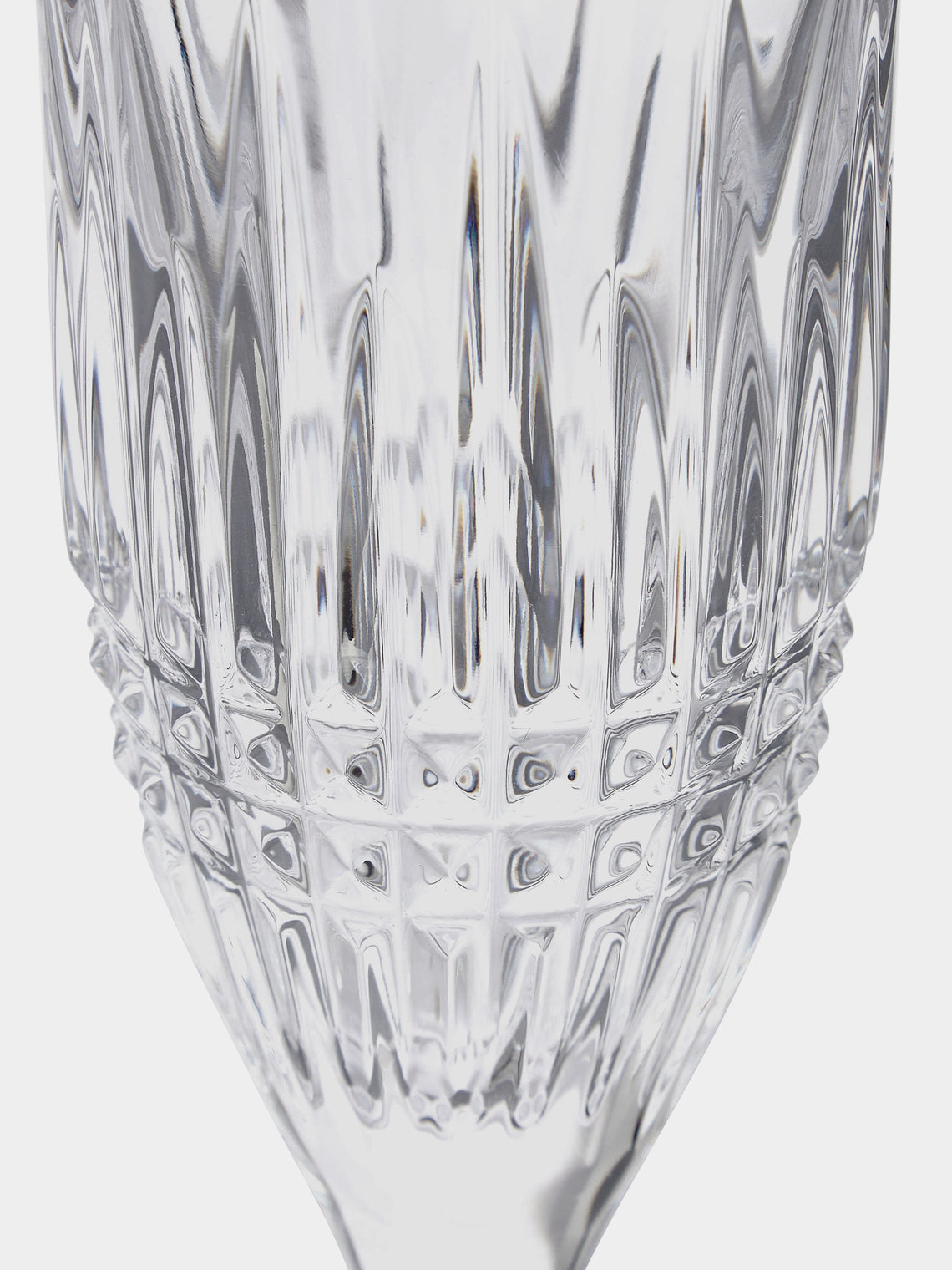 Waterford - Lismore Cut Crystal Champagne Flutes (Set of 6) - Clear - ABASK