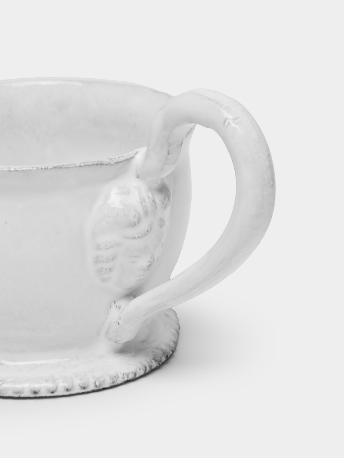 Astier de Villatte - Darling Hand-Glazed Ceramic Teacup (Set of 2) - White - ABASK