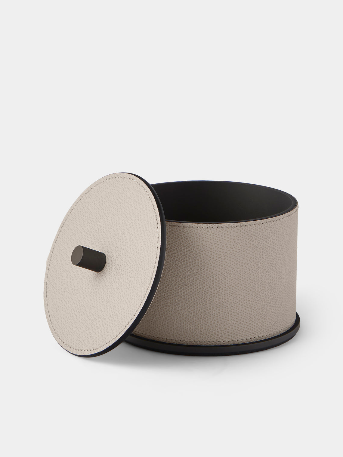 Giobagnara - Positano Leather Large Box - Light Gray - ABASK