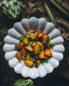 Astier de Villatte - Marguerite Hand-Glazed Ceramic Large Fruit Bowl - White - ABASK
