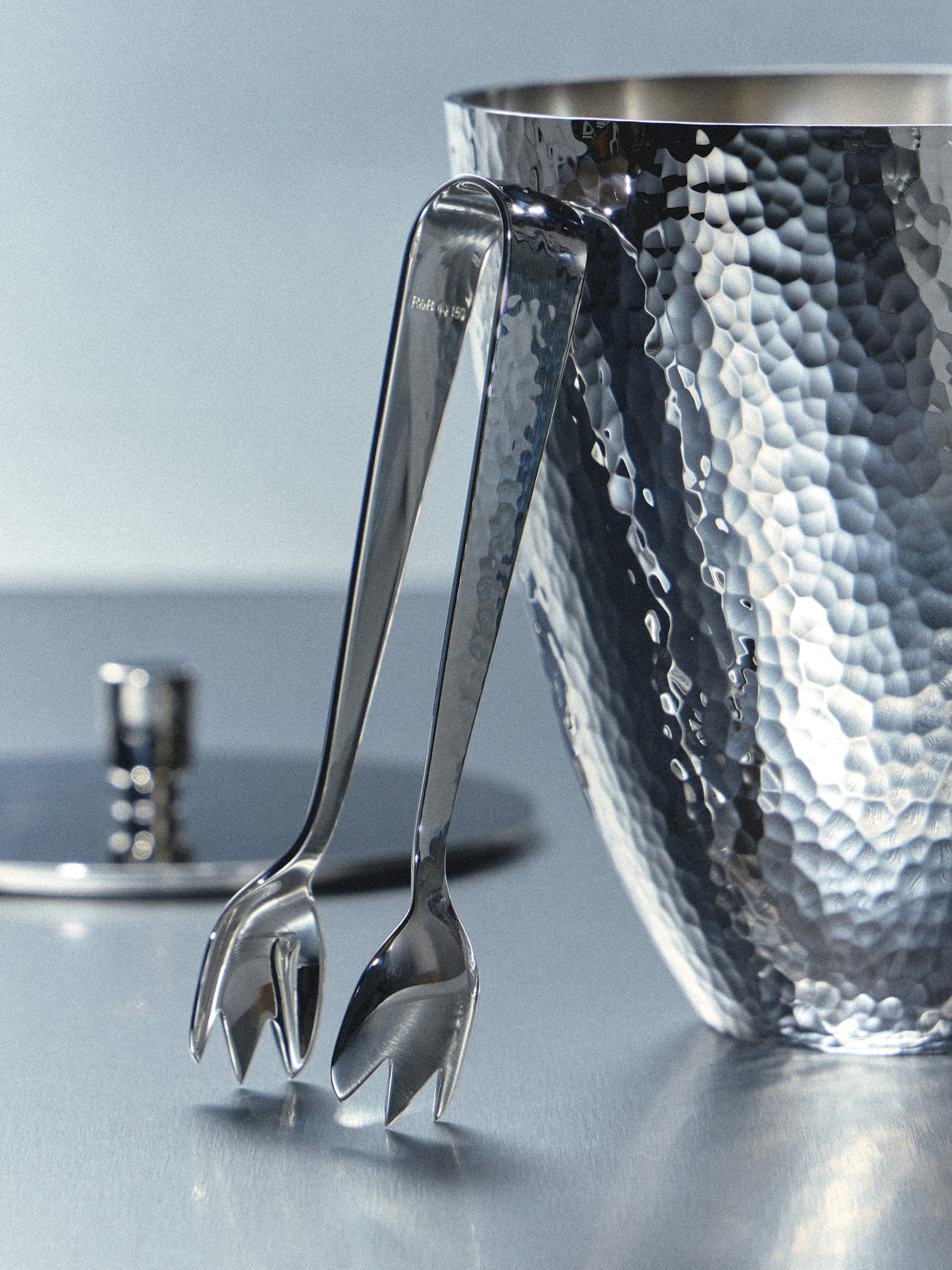 Robbe & Berking - Martelé Silver-Plated Ice Tongs - Silver - ABASK
