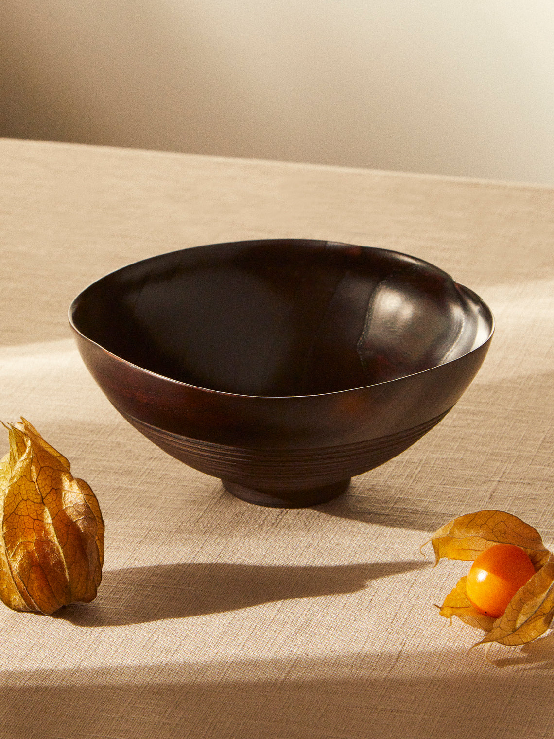 Suk Keun Kang - Ottchil Wood Bowl - Brown - ABASK