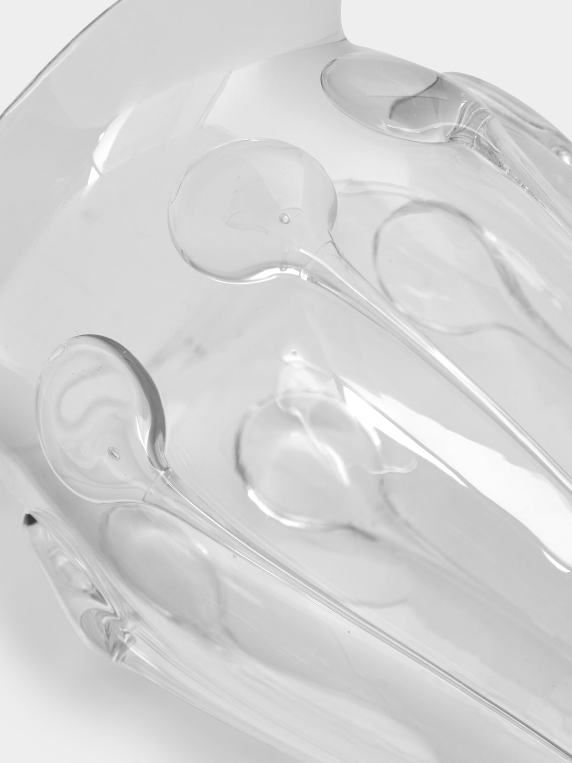 Hand-Blown Glass Vase (6.5in/16.5cm)