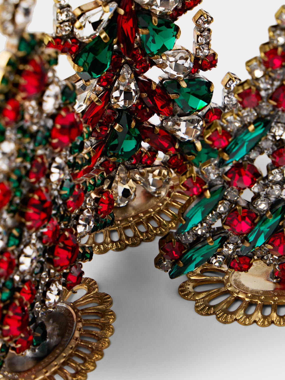 ABASK Decorations - Magical Czech Crystal Tree - Red - ABASK