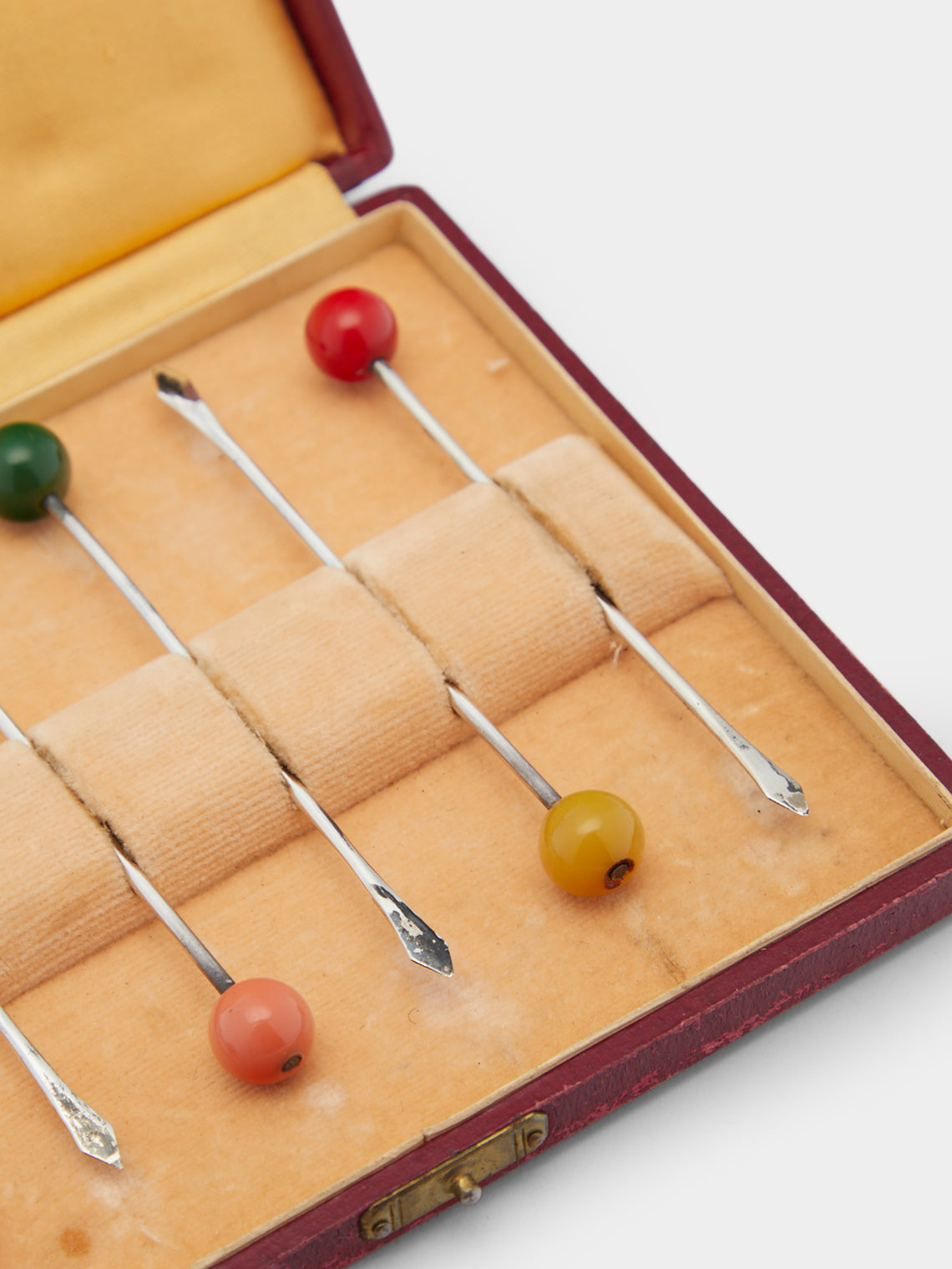 Antique and Vintage - Early-20th Century Sterling Silver Swedish Cocktail Picks -  - ABASK