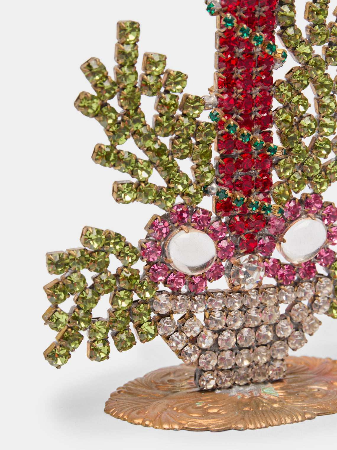 Antique and Vintage - 1930s Czech Jewelled Small Christmas Tree -  - ABASK