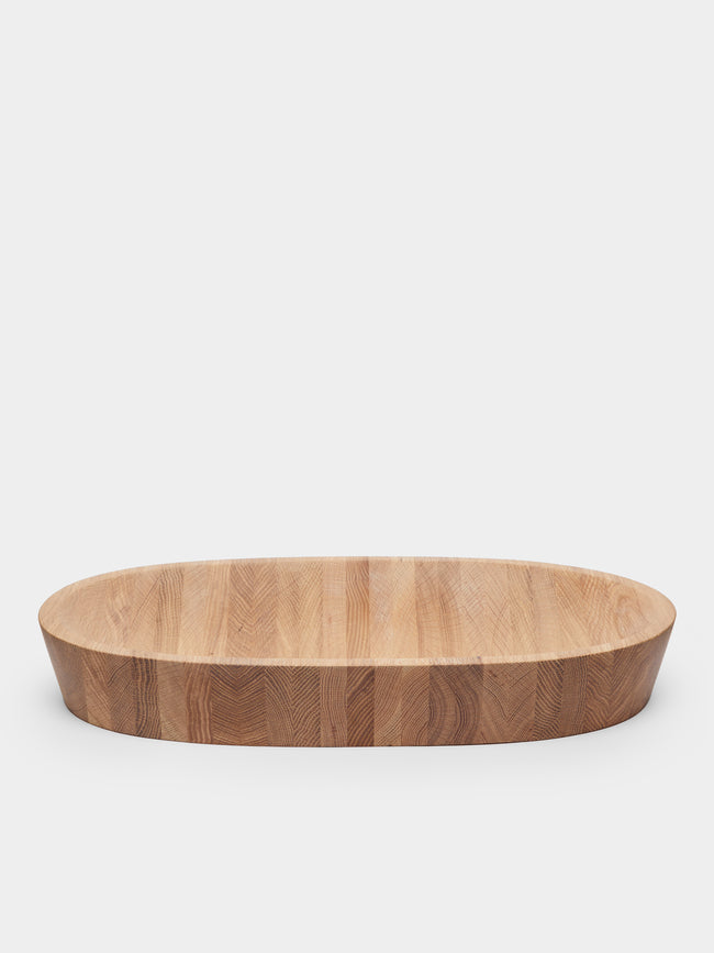 The Wooden Palate - White Oak Large Oval Bowl -  - ABASK - 