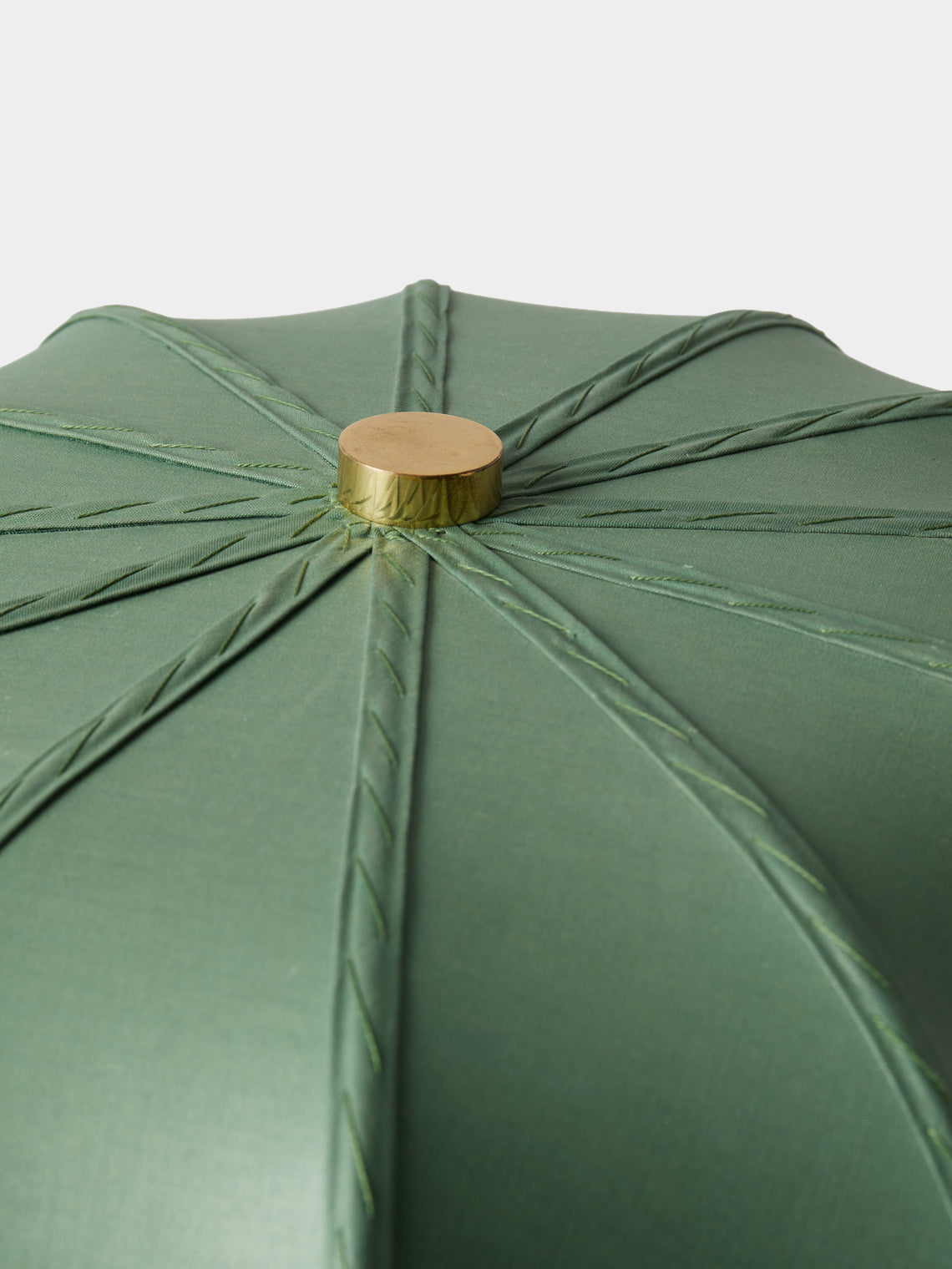 Antique and Vintage - 1940 Josef Frank Model 2466 Lacquer and Brass Table Lamp - Green - ABASK