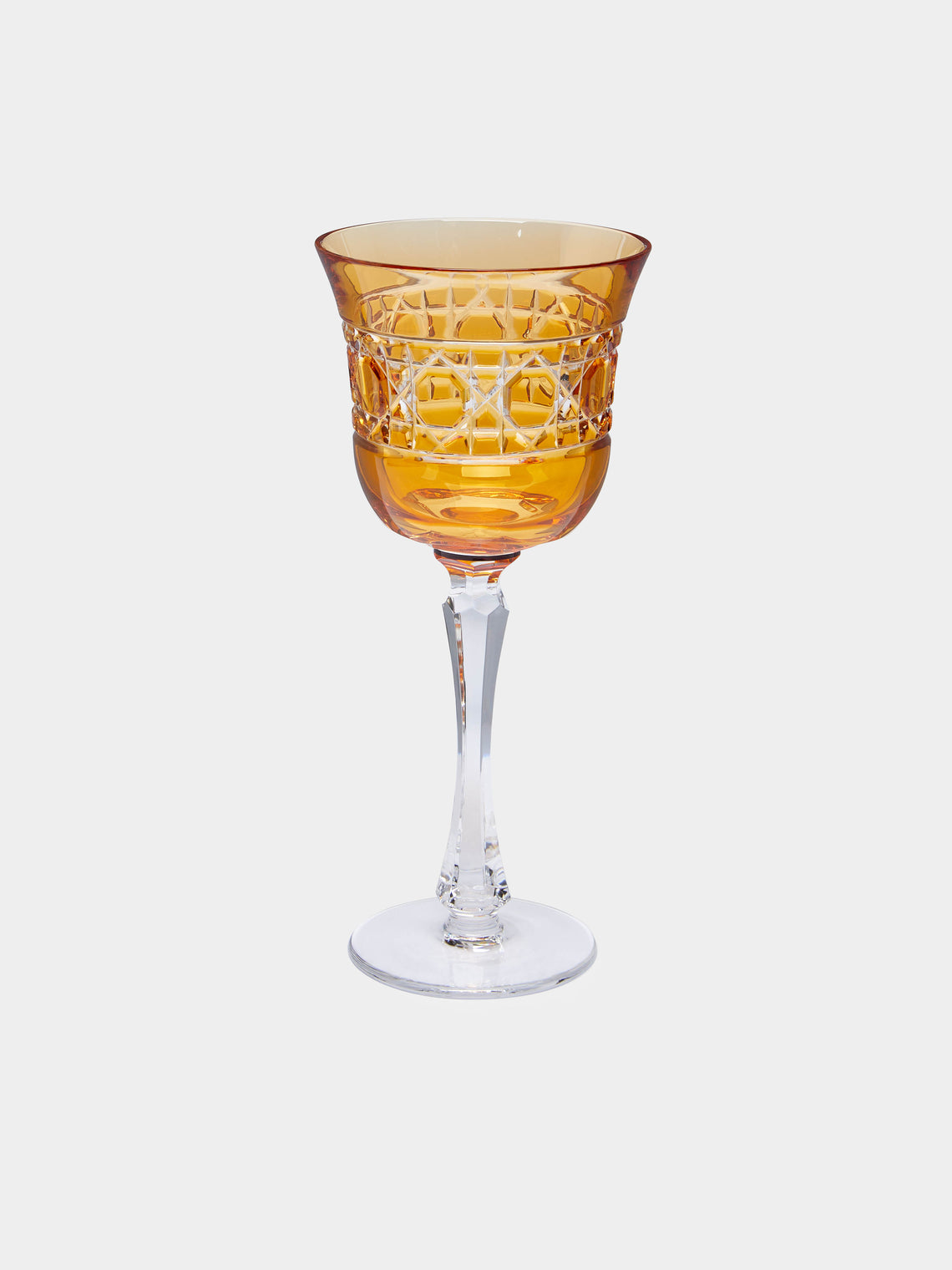 Cristallerie De Montbronn - Jacquard Hand-Blown Crystal Water Glass -  - ABASK - 