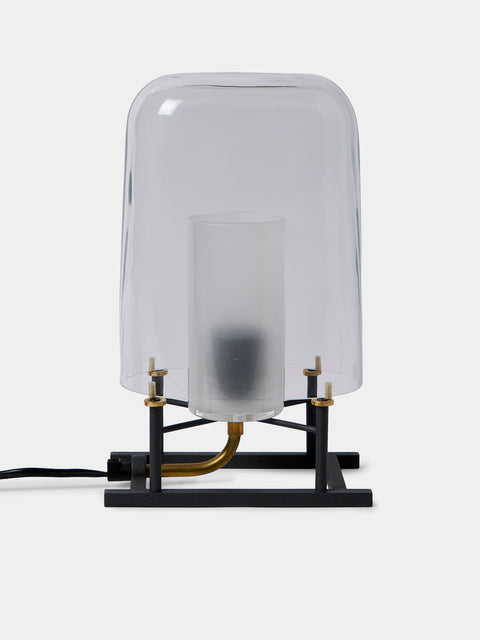 Carlo Moretti - Mito Efra Hand-Blown Murano Glass Table Lamp - Clear - ABASK - 
