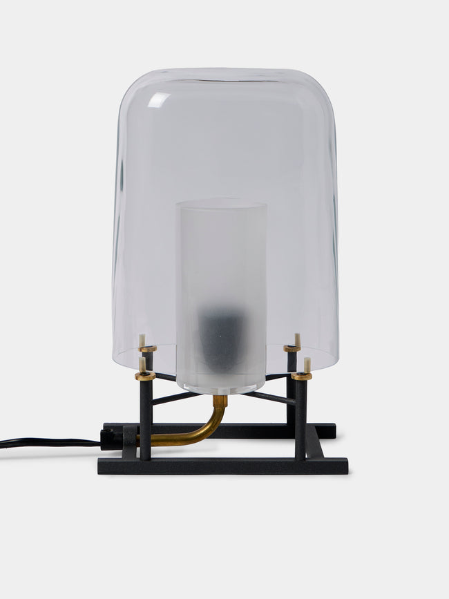 Carlo Moretti - Mito Efra Hand-Blown Murano Glass Table Lamp - Clear - ABASK - 
