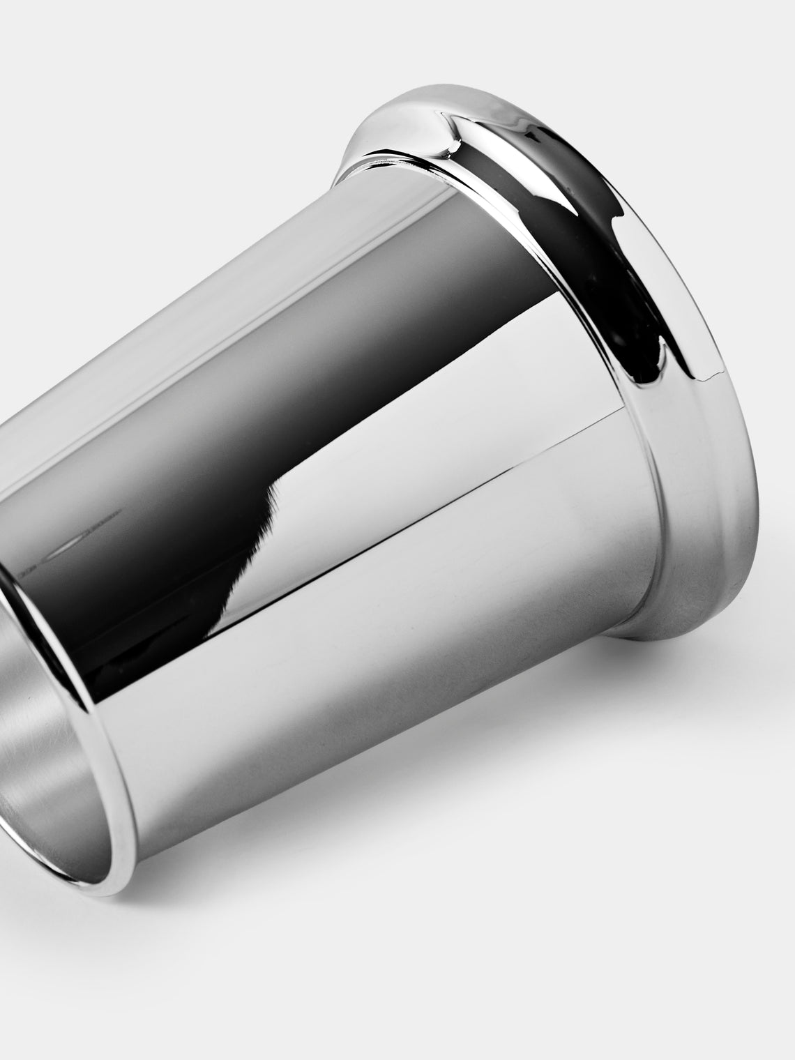 Greggio - English Silver-Plated Pen Pot - Silver - ABASK