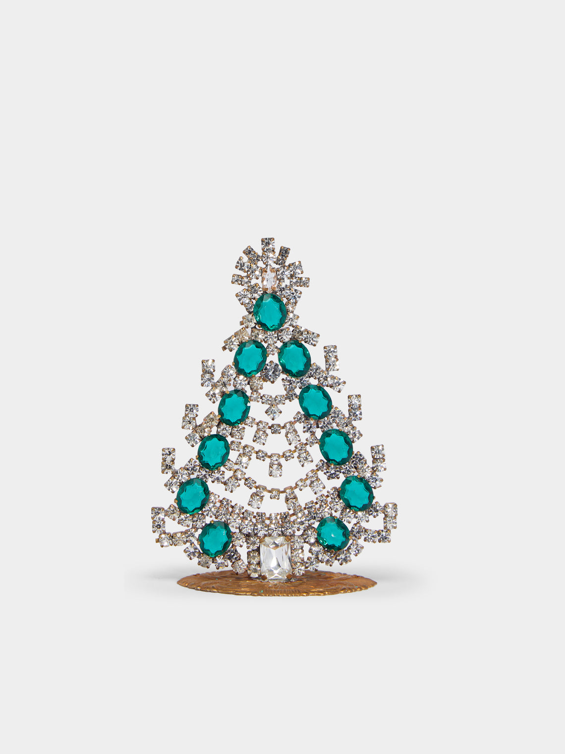 Antique and Vintage - 1930s Czech Jewelled Small Christmas Tree -  - ABASK - 