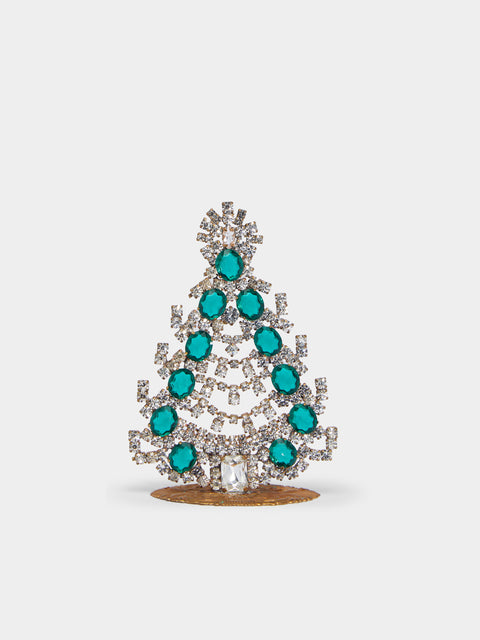 Antique and Vintage - 1930s Czech Jewelled Small Christmas Tree -  - ABASK - 