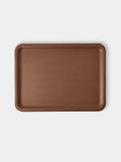 Giobagnara - Miramar Leather Tray (18in/45.5cm) - Brown - ABASK - 