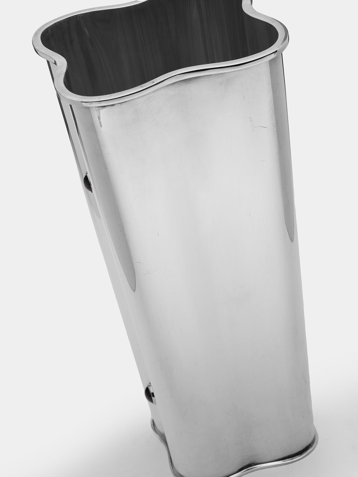 Antique and Vintage - 1957 Tage Göthlin Silver and Amethyst Vase -  - ABASK
