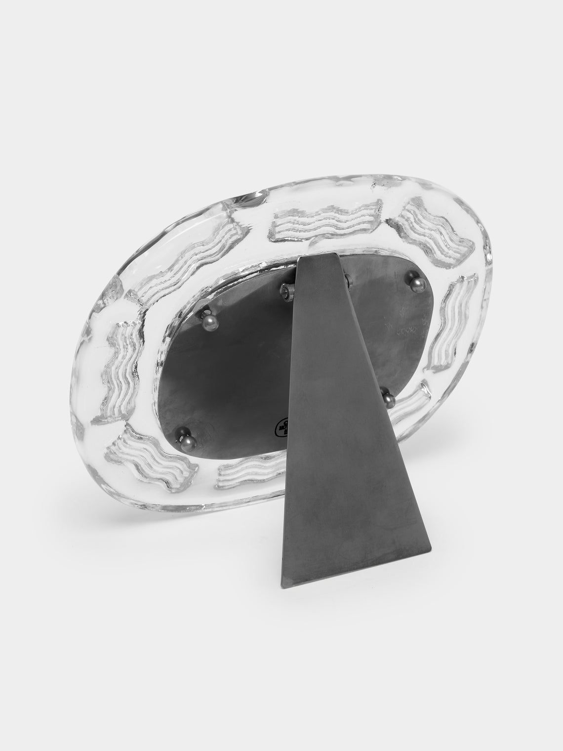 Antique and Vintage - 1980s Seguso Viro Murano Glass Photo Frame -  - ABASK