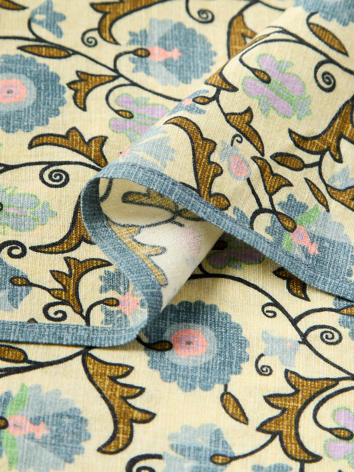 D'Ascoli - | Set of 4 | Juniper Printed Cotton Napkins - Multiple - ABASK