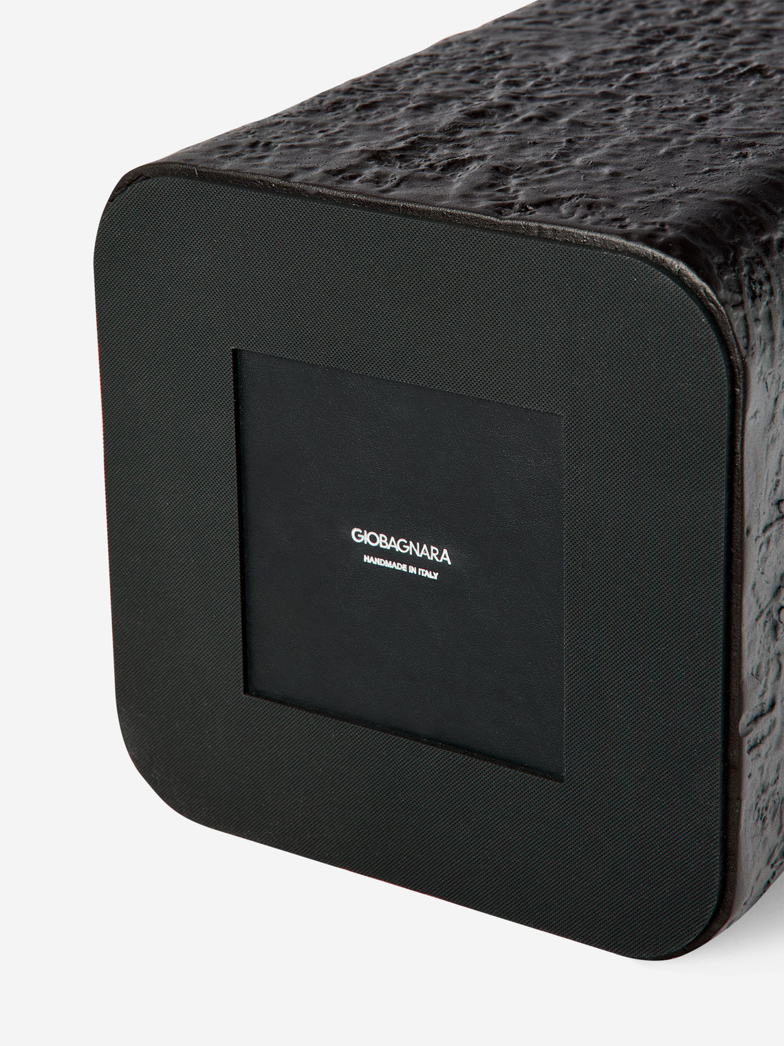 Giobagnara - Riace Imperfect Bronze Wastepaper Bin - Black - ABASK