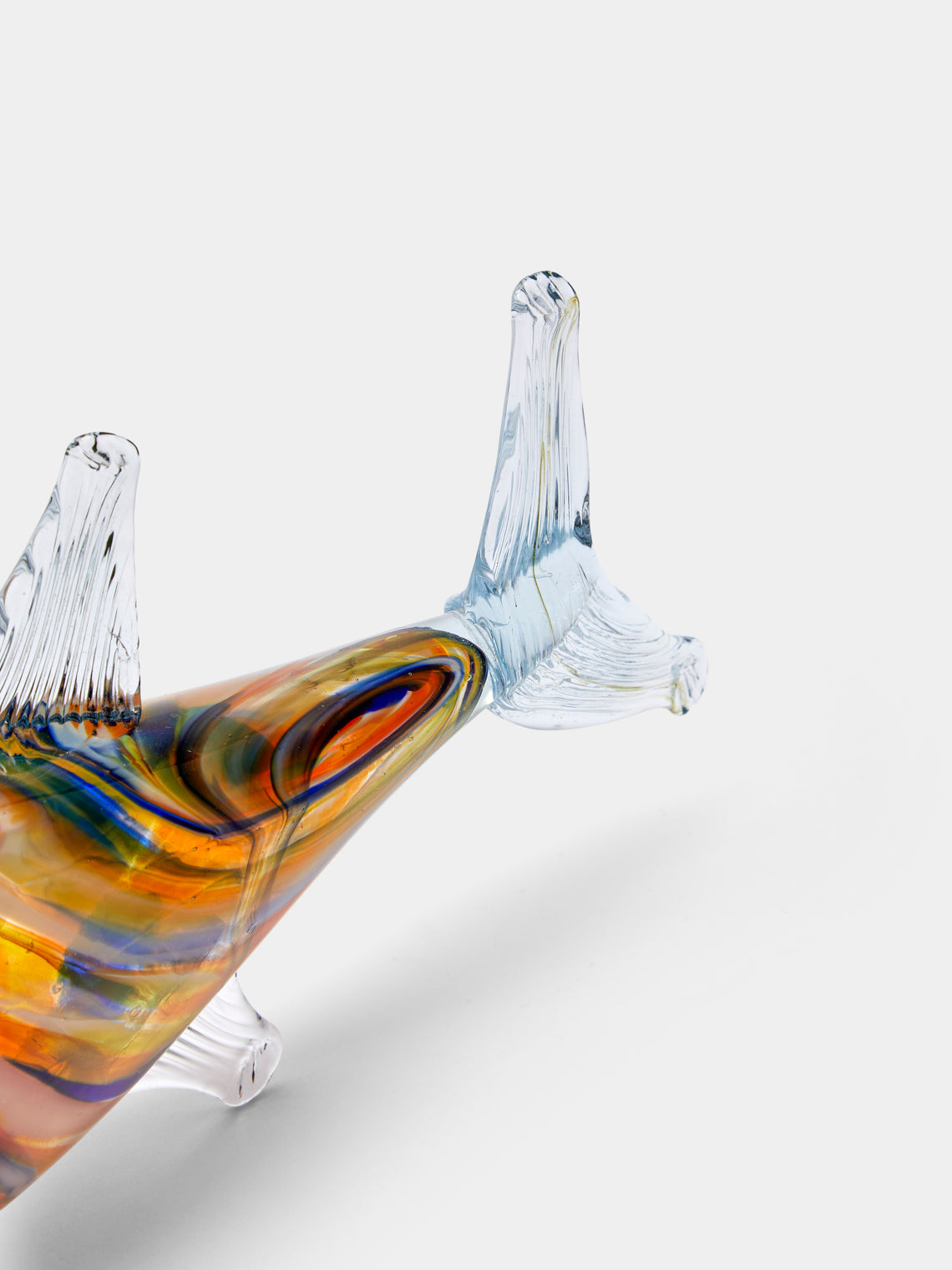 Antique and Vintage - Mid-Century Glass Fish Sculpture - Multiple - ABASK