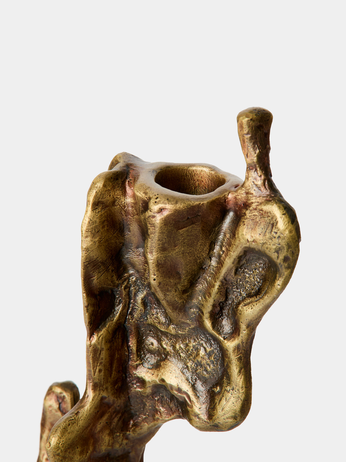 Viya - Harappa Brass Candelabra - Bronze - ABASK