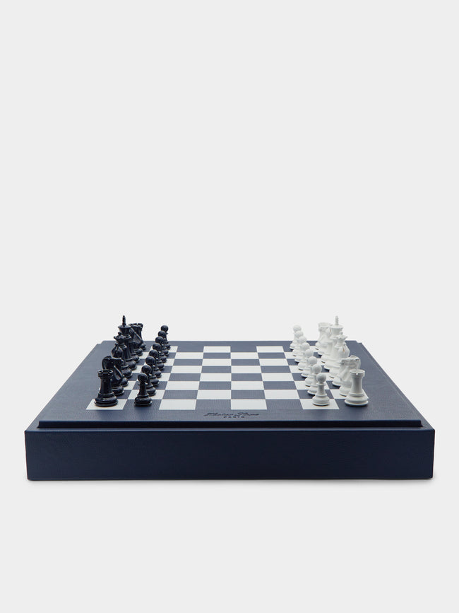 Hector Saxe - Leather Chess Set -  - ABASK - 