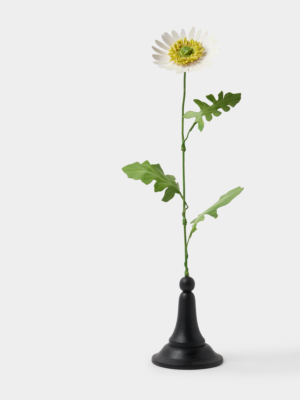 Erbavoglio Milano - Hand-Painted Copper Ornamental Flower - White - ABASK