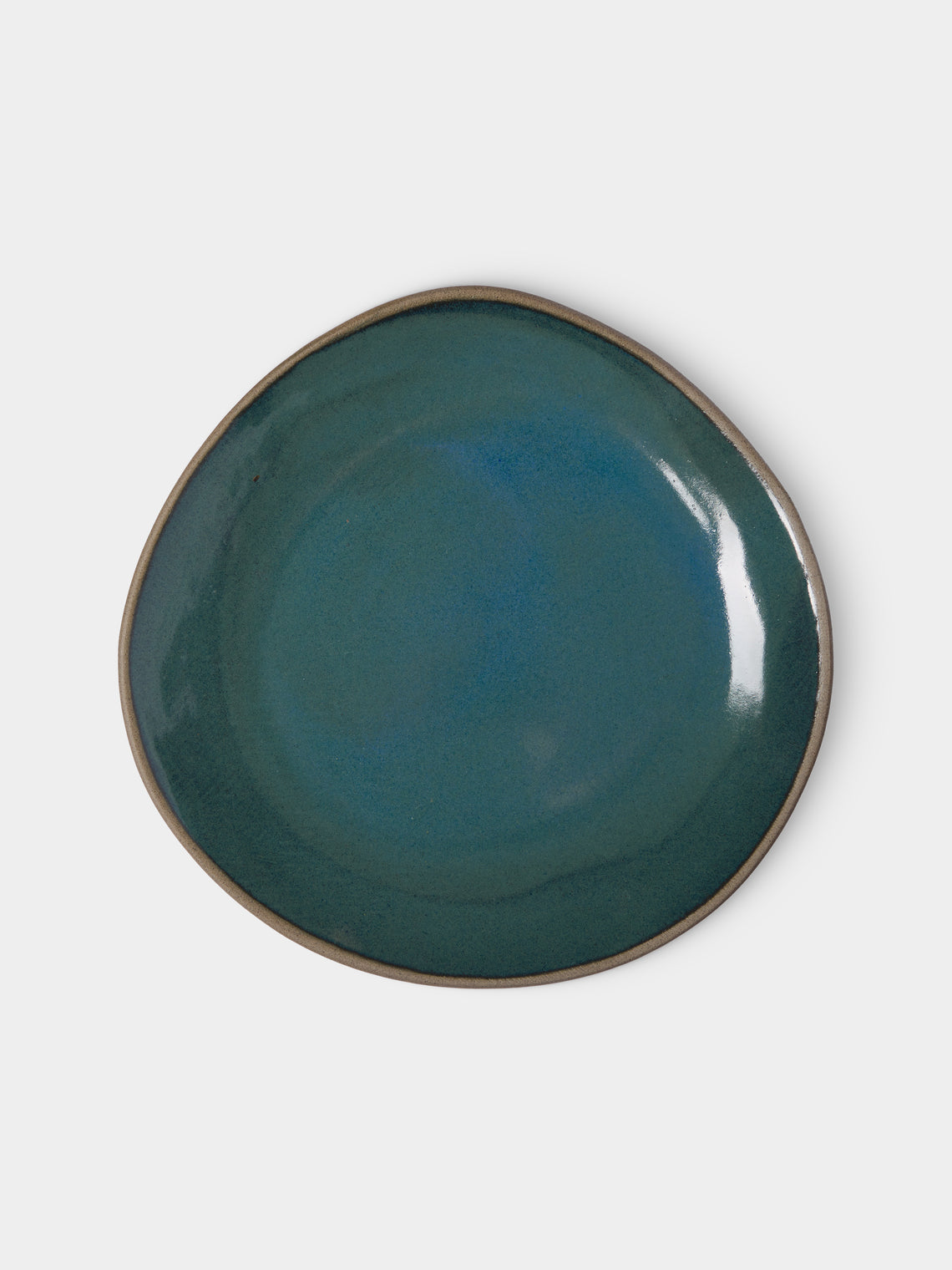 Hana Karim Studio - Hand-Built Ceramic Dinner Plates – 9in/23cm (Set of 4) - Multiple - ABASK