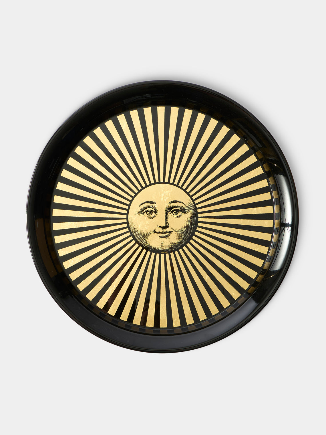 Fornasetti - Sole Raggiante Iron Tray (23.5in/60cm) - Multiple - ABASK - 