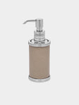 Giobagnara - Amalfi Leather Soap Dispenser - Taupe - ABASK - 