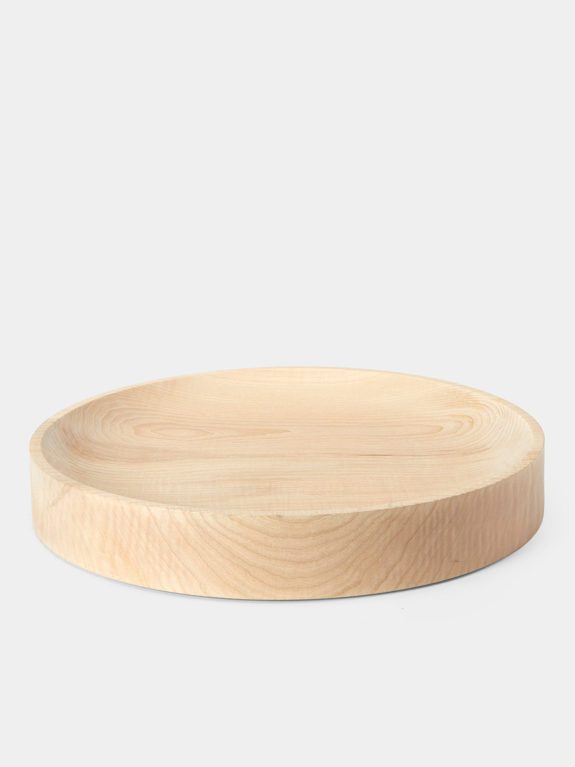 Marisa Klaster - Hand-Turned Oak Extra Large Platter - Brown - ABASK - 