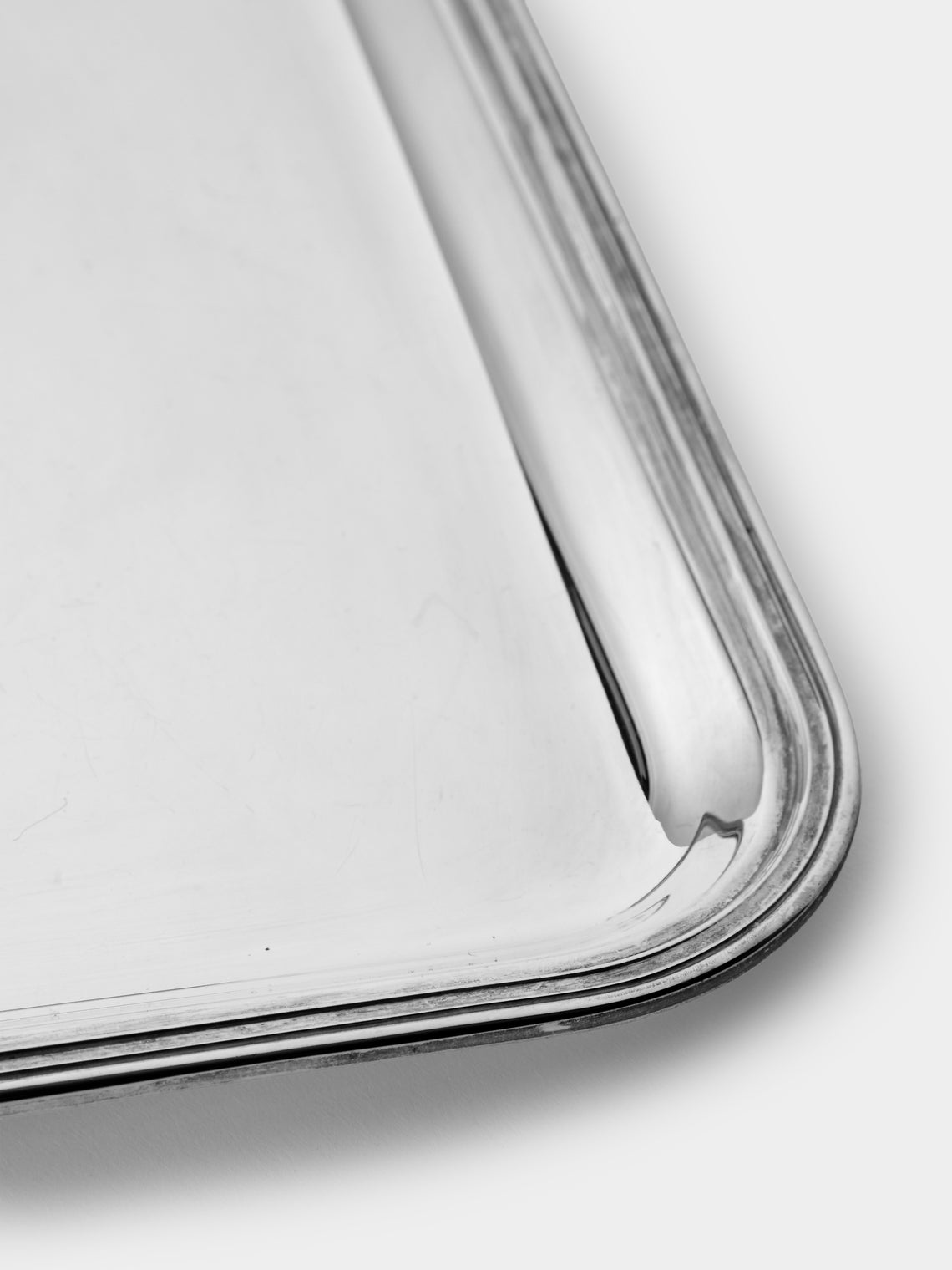 Antique and Vintage - 1960s Italian Solid Silver Tray - Silver - ABASK