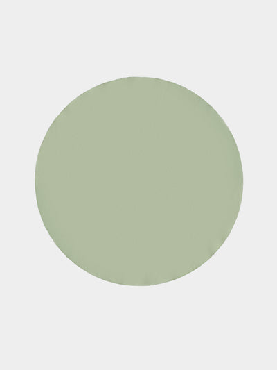 Borgo delle Tovaglie - Filo Linen Round Tablecloth 220cm - Green - ABASK - 