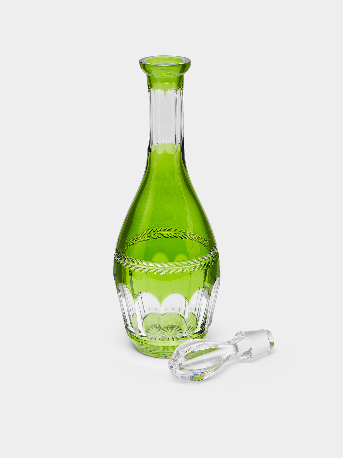 Cristallerie De Montbronn - Chenonceaux Hand-Blown Crystal Wine Decanter -  - ABASK