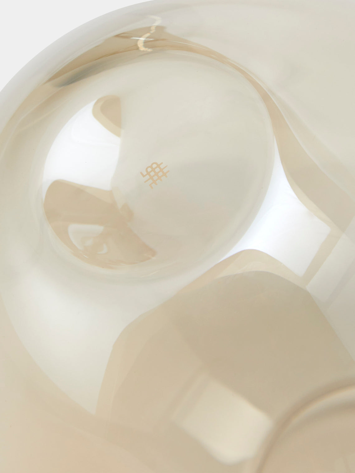 Lobmeyr - BV60 Flower Hand-Blown Crystal Bud Vase (4in/10cm) - Gold - ABASK