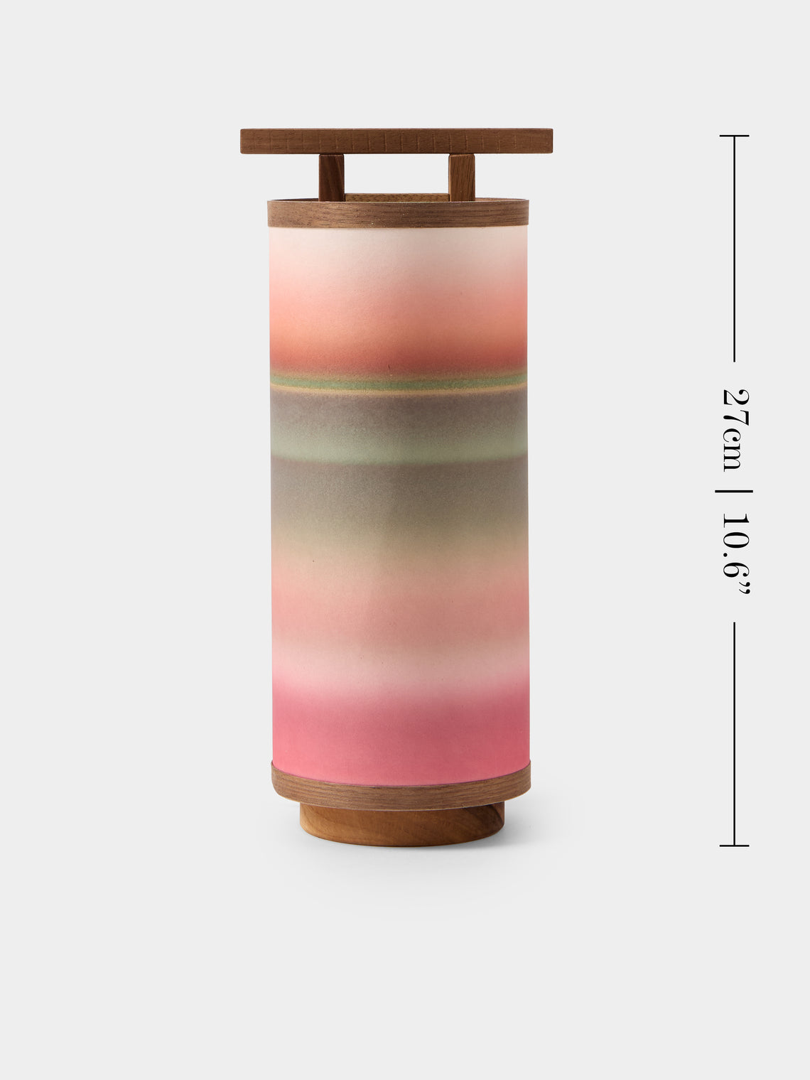 Maxime Prange - Torii Walnut and Washi Paper Small Table Lamp - Multiple - ABASK