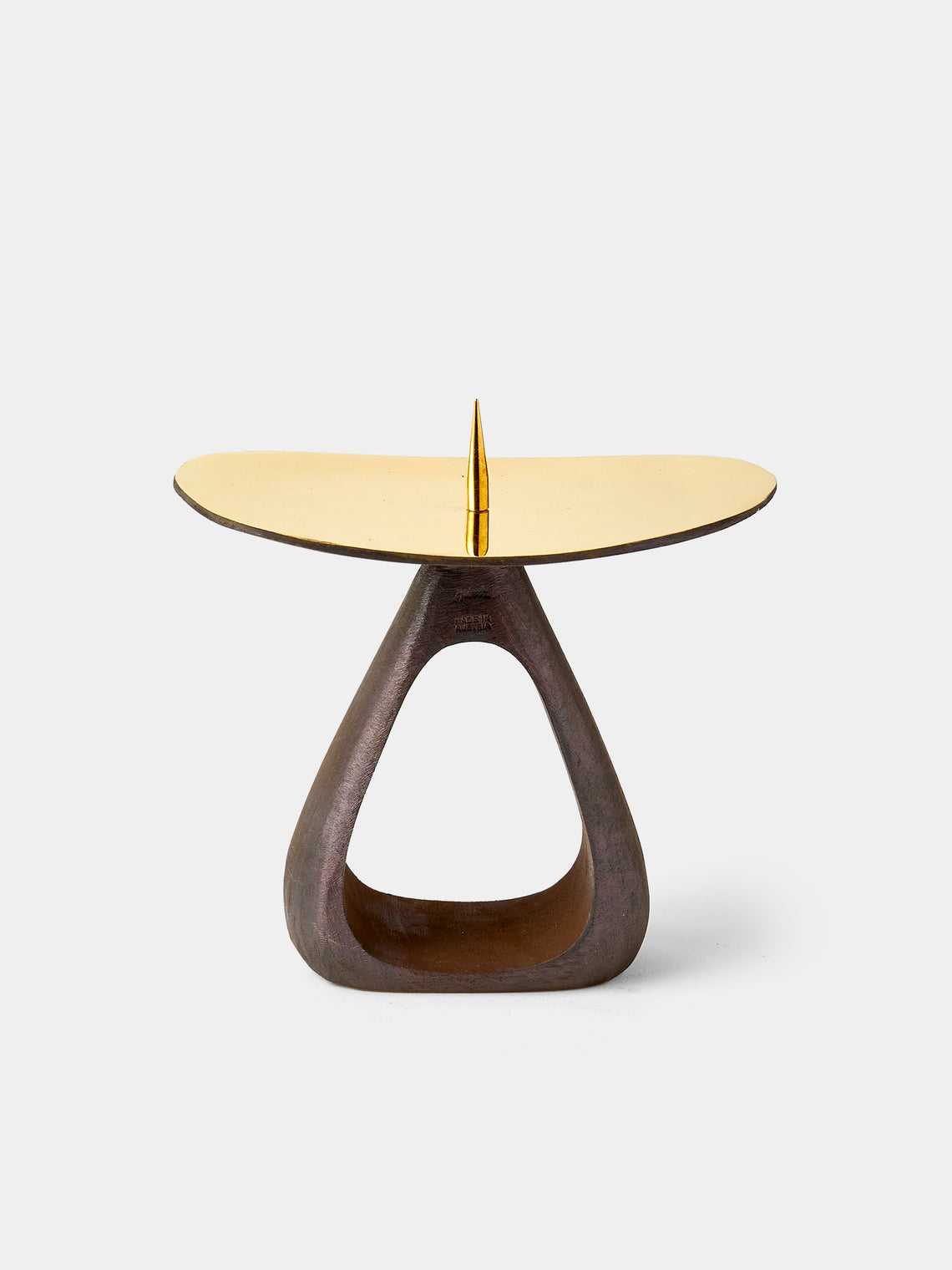 Carl Auböck - Brass Candle Holders (Set of 2) - Black - ABASK