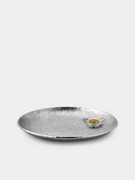 Seikado - Cherry Blossom Sterling Silver Incense Holder - Silver - ABASK - 