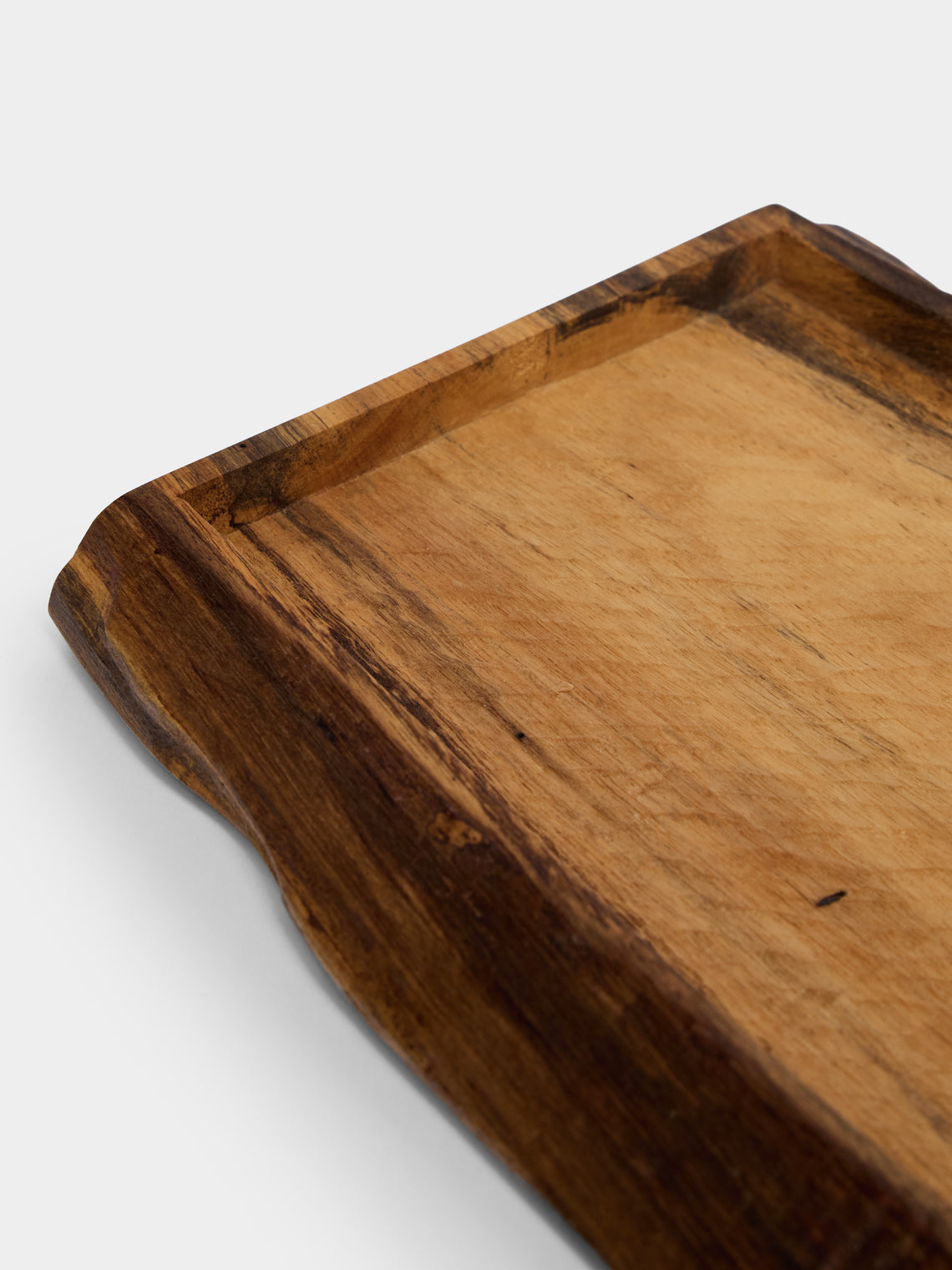 Thursday Furniture - Hand-Carved Persimmon Platter - Natural - ABASK