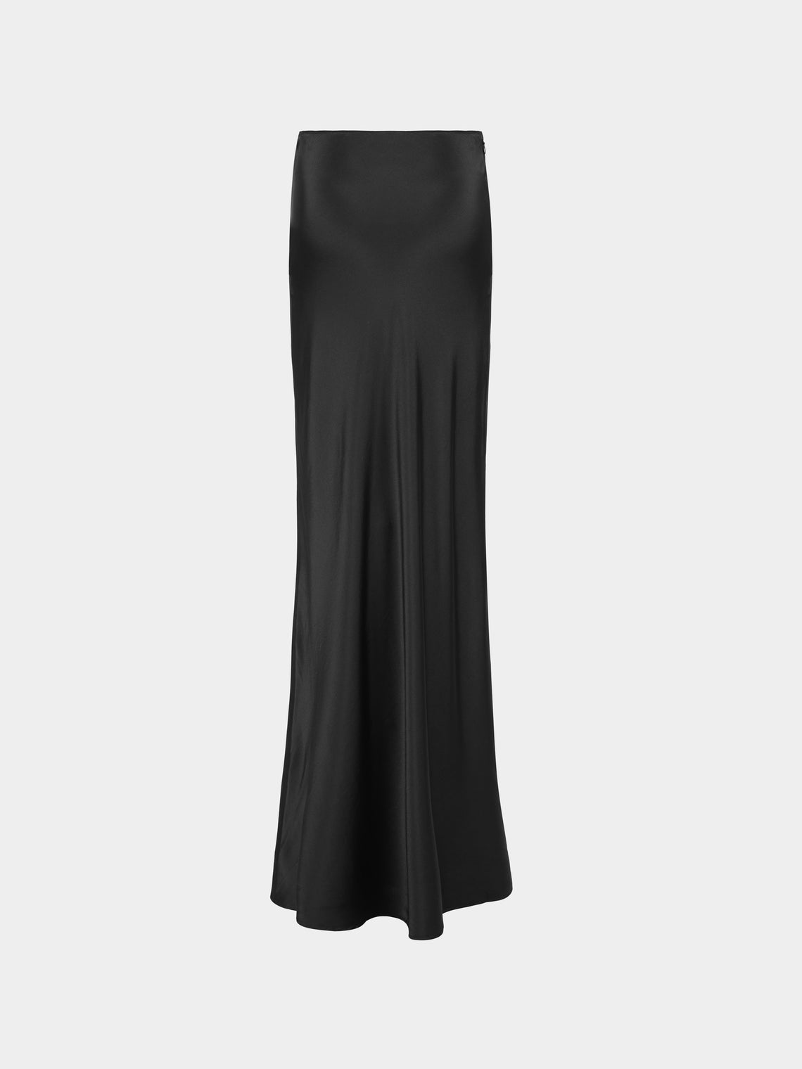 Ryan Roche - Silk Bias Long Skirt | Size: S - Black - ABASK
