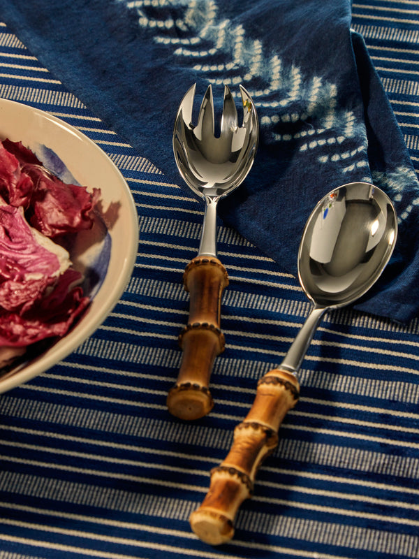 Alain Saint-Joanis - Bamboo Salad Servers -  - ABASK