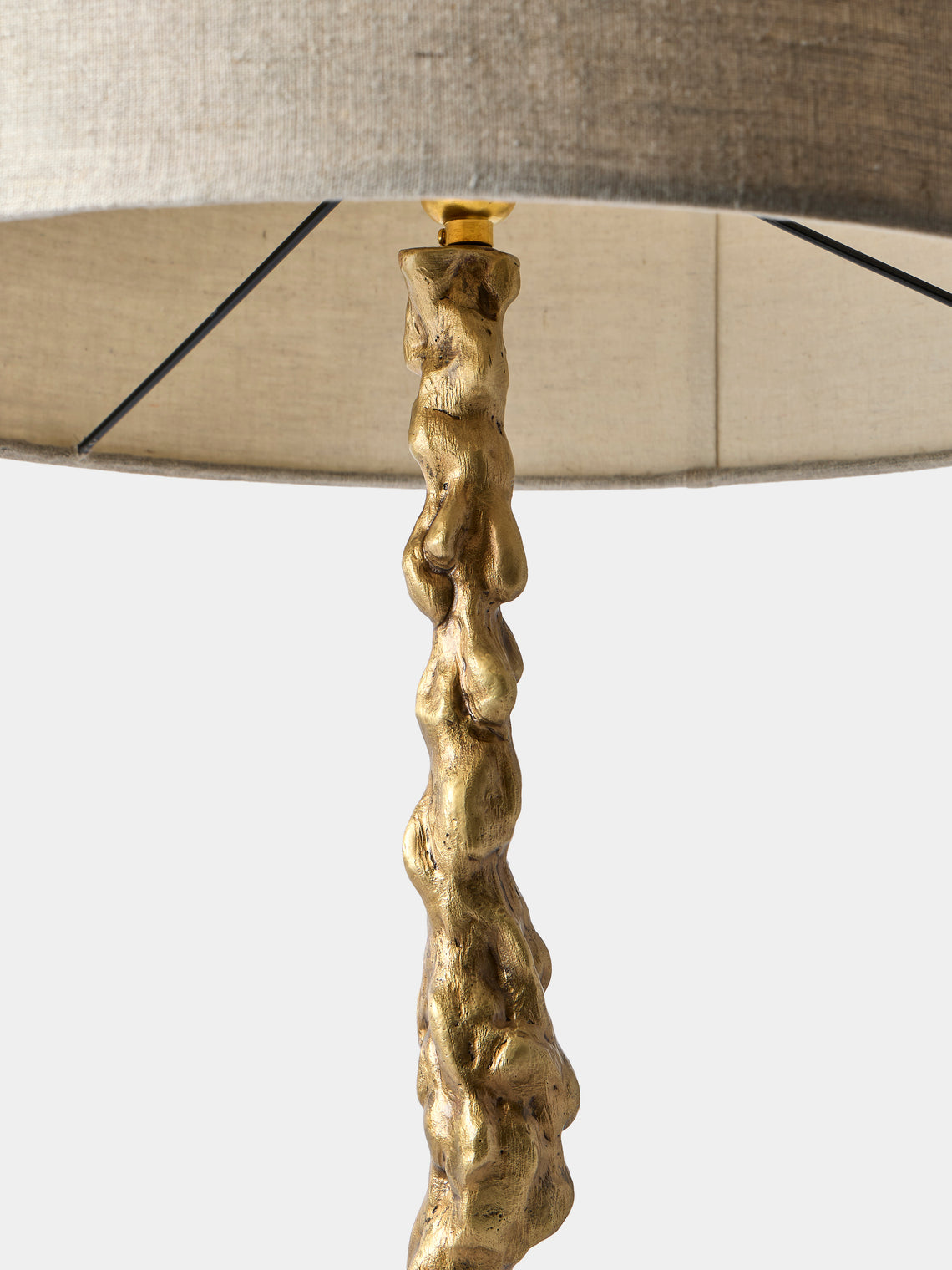 Viya - Belum Brass Table Lamp - Brass - ABASK