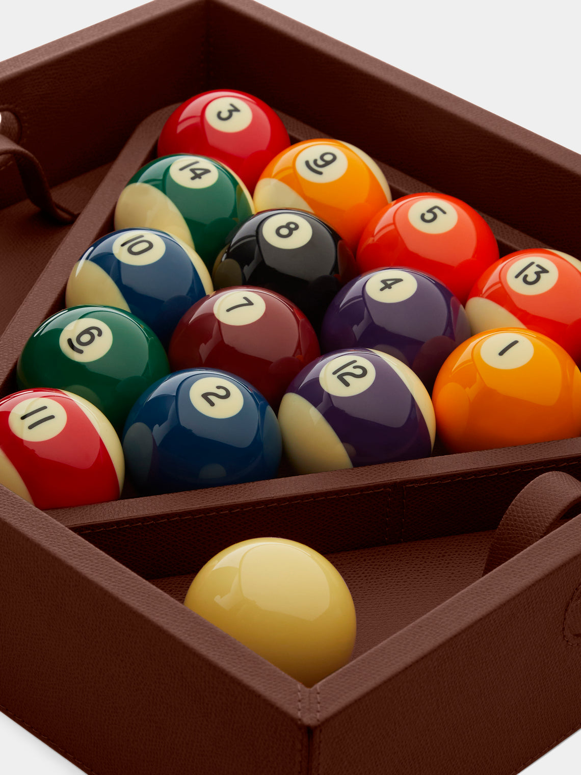 Giobagnara - Leather Pool Case - Brown - ABASK