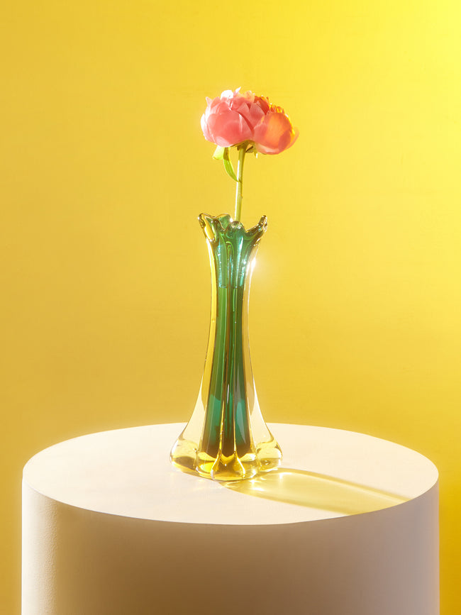 Antique and Vintage - 1960s Flavio Poli Murano Glass Vase -  - ABASK