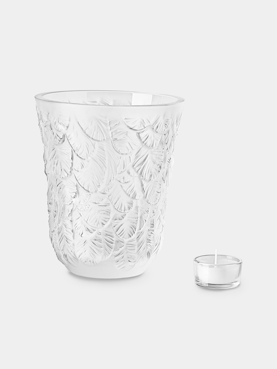 Lalique - Grand-Duc Crystal Votive - Clear - ABASK